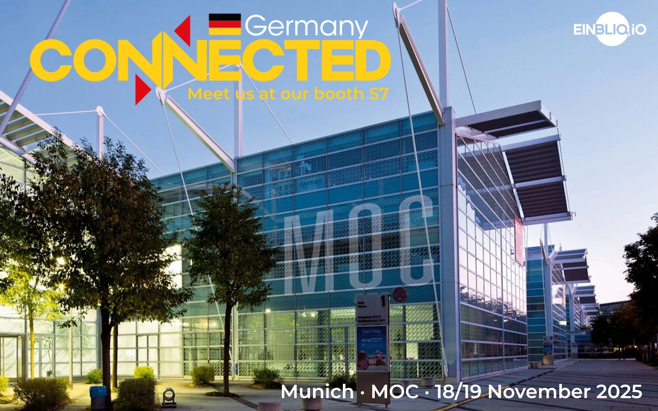 meet_us_at_connectedgermany_2025 Meet EINBLIQ.IO at Connected Germany 2025 (Booth S7)