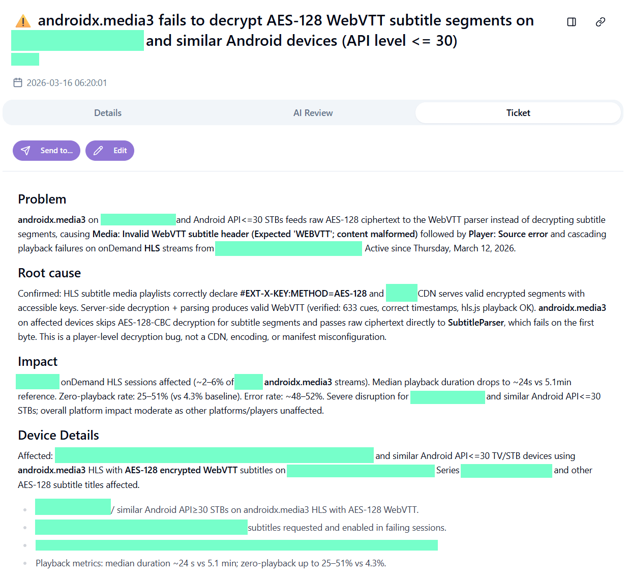 FOCUS: Agentic Incident Ticket Creation